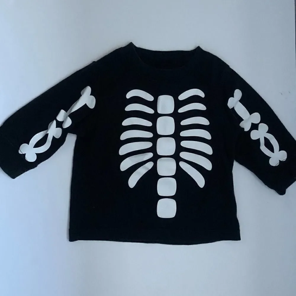🎃 👻 4 Piece Halloween Long Sleeve T-shirt Bundle